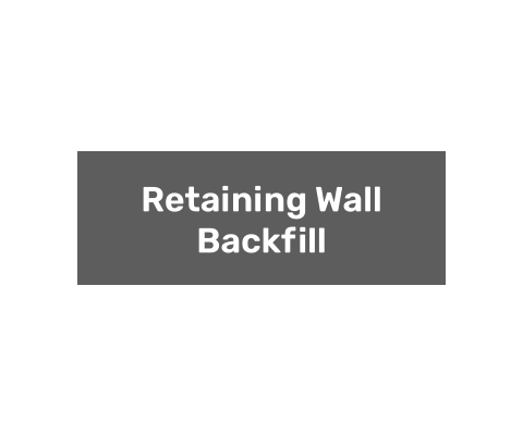use cellular concrete for retaining wall backfill