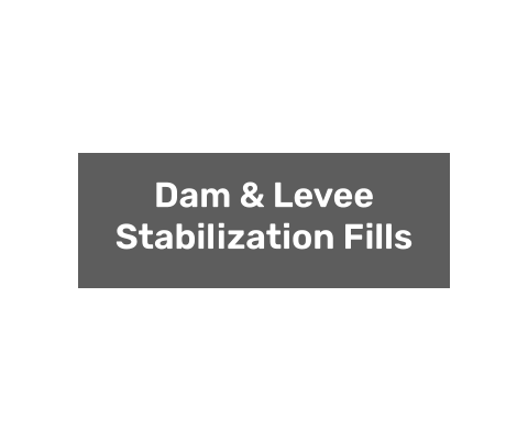 use cellular concrete for dam and levee stabilization fills