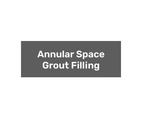 use cellular concrete for annular space grouting