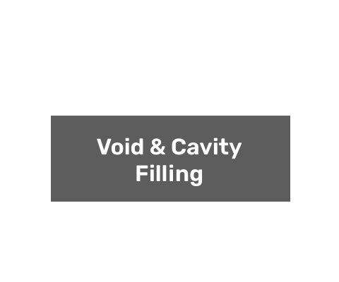 use cellular concrete for void and cavity filling