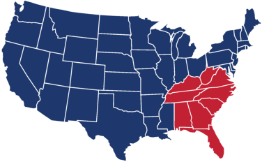 we provide flowable concrete fill in North Carolina, South Carolina, Tennessee, and Virginia as well as nationwide