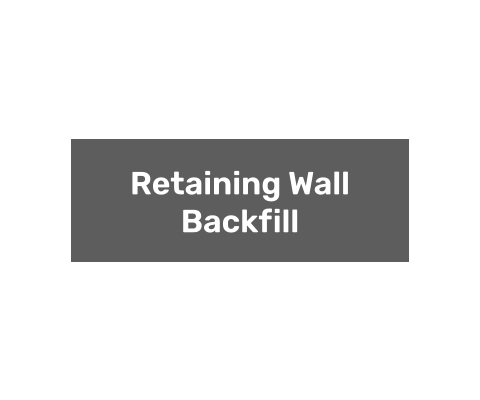 use cellular concrete for retaining wall backfill