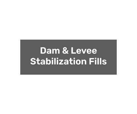 use cellular concrete for dam and levee stabilization fills